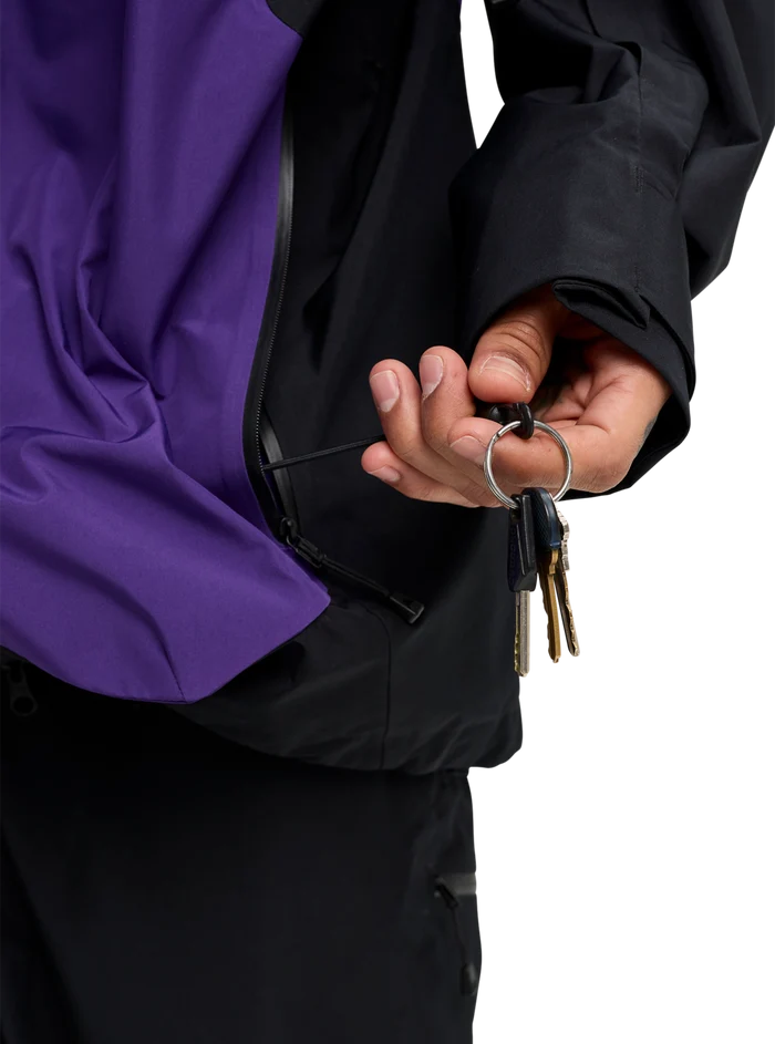 Product image of Men's Burton Reserve GORE-TEX 2L Jacket[Variant:Prism Violet / True Black]