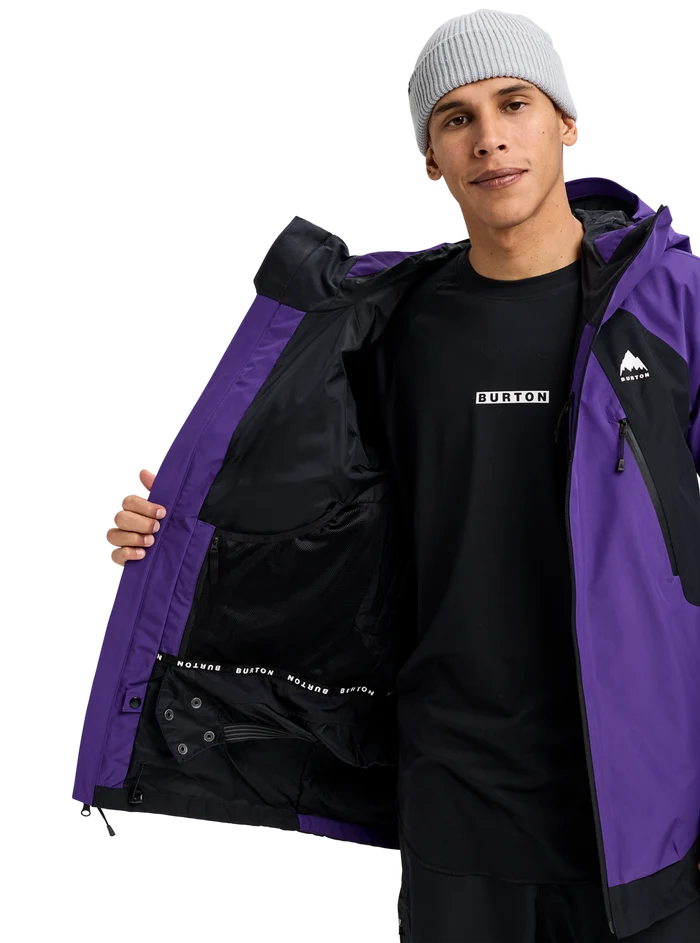 Product image of Men's Burton Reserve GORE-TEX 2L Jacket[Variant:Prism Violet / True Black]