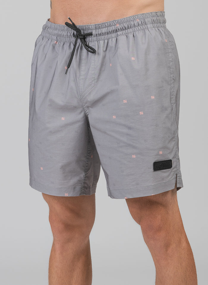 MEN'S FNF SWIM TRUNKS - GREY