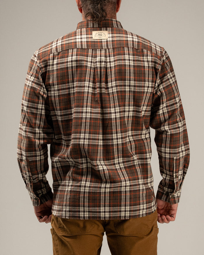 MEN'S FOREVER FLANNEL - ORANGE