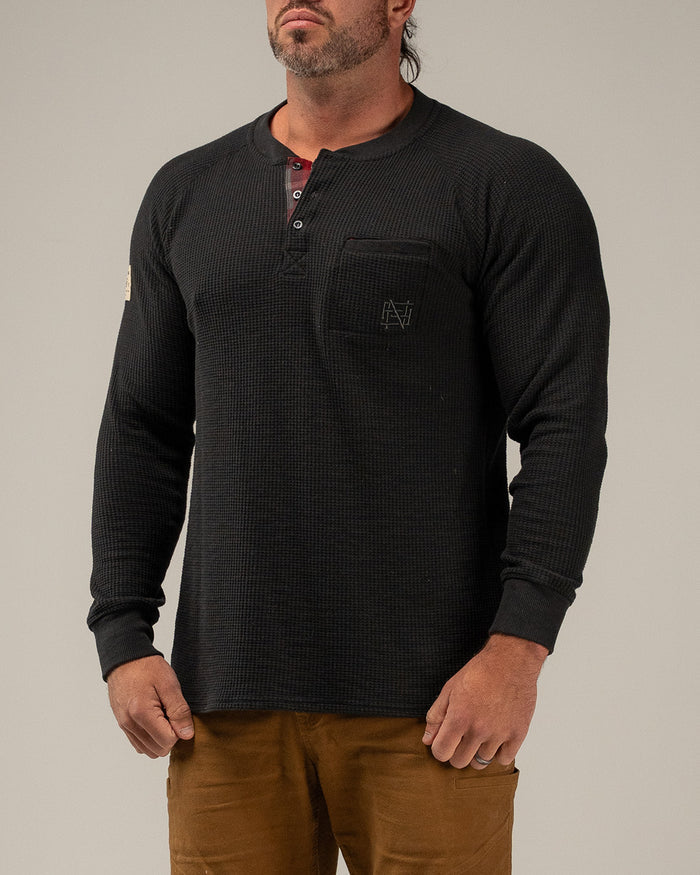 MEN'S FOREVER HEAVYWEIGHT THERMAL - BLACK