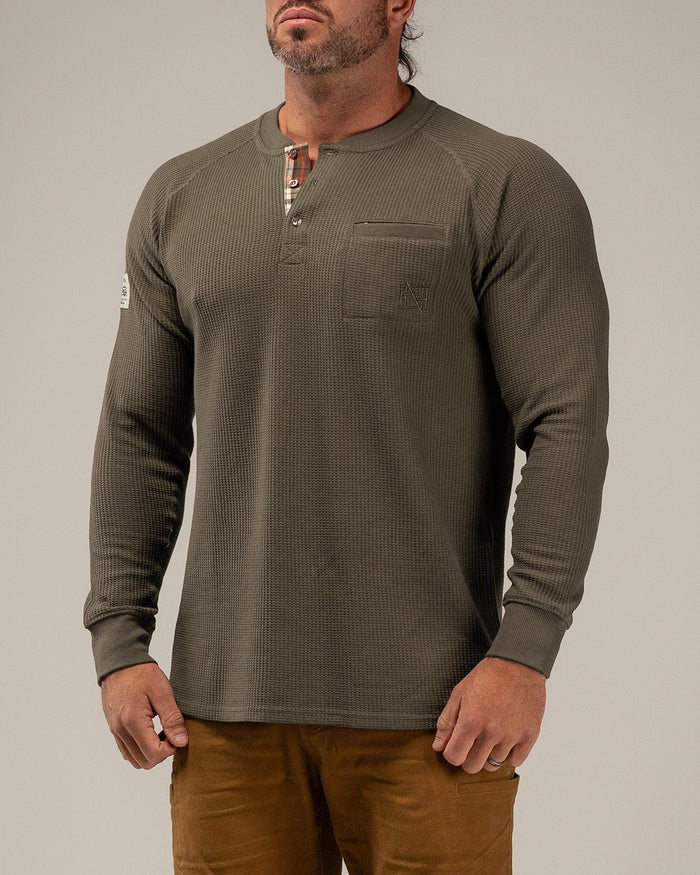 MEN'S FOREVER HEAVYWEIGHT THERMAL - OLIVE