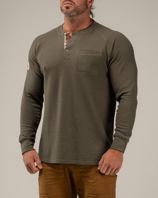 MEN'S FOREVER HEAVYWEIGHT THERMAL - OLIVE