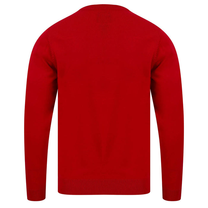 Mens Smiling Rudolph Reindeer Christmas Jumper