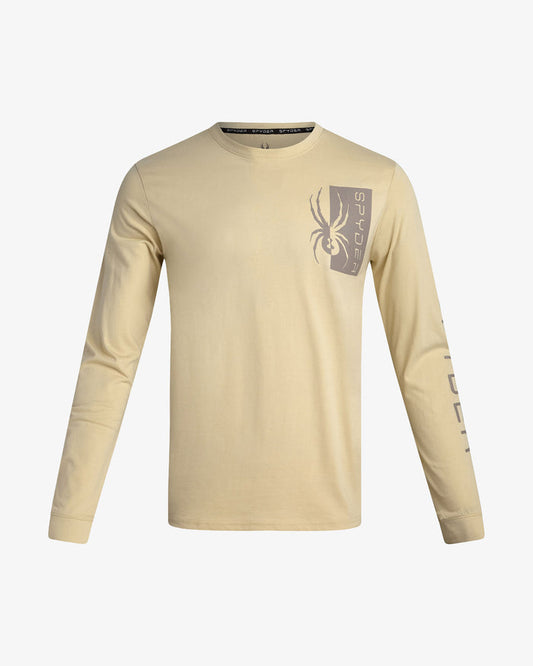 Men's Split Logo Long Sleeve - Cloud