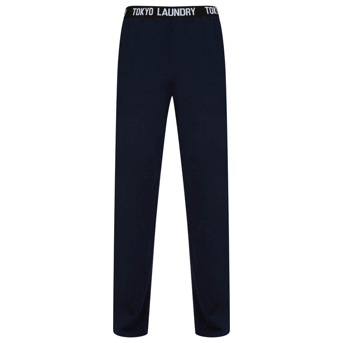 Mens Tokyo Laundry Lounge Pants Pyjama Bottoms Navy / S