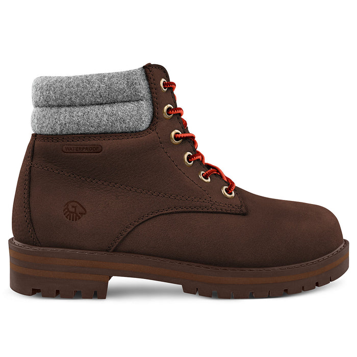 Giesswein Merino Leather Boot M - dark brown 275