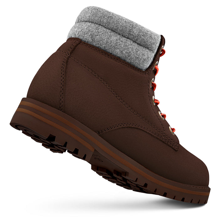 Giesswein Merino Leather Boot W - dark brown 275
