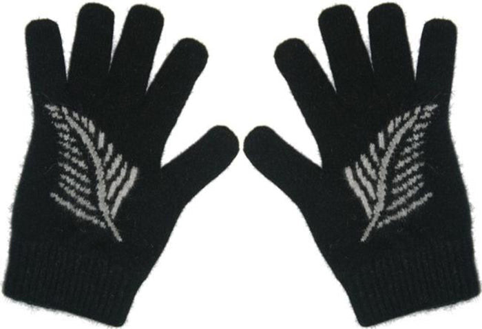 Merinosilk Silverfern Gloves - Kapeka NZ
