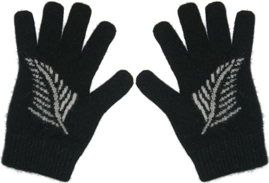 Merinosilk Silverfern Gloves - Kapeka NZ