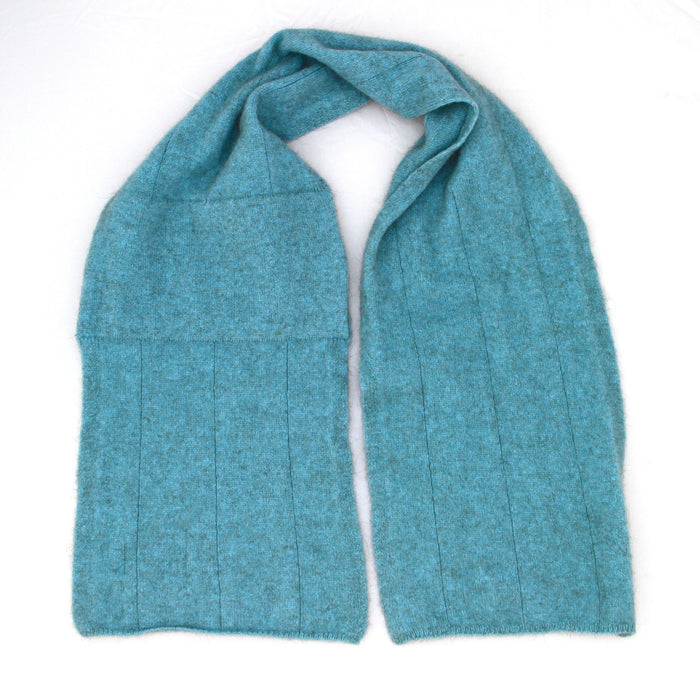 Sea Green Tekapo Scarf - Merinosilk - Kapeka NZ