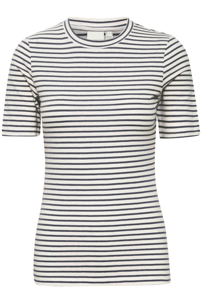 MIRYA T-SHIRT (TOTAL ECLIPSE STRIPE)