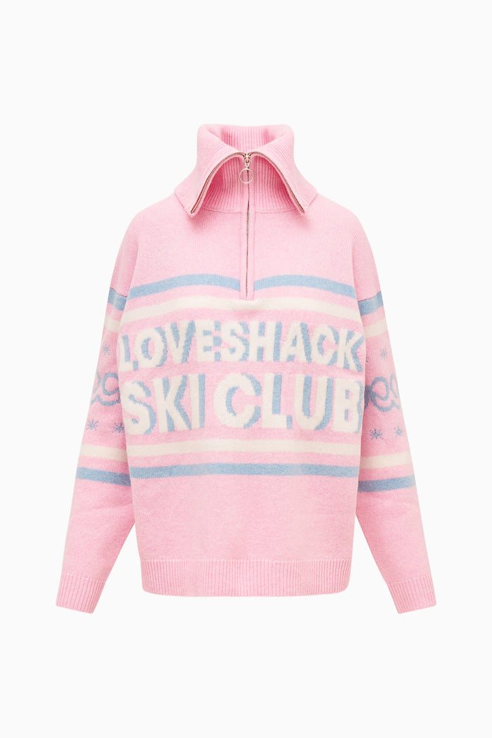 Mitsy Wool Ski Club Sweater