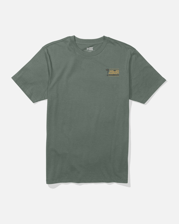 Motor Repair Ss Tee - Laurel Wreath