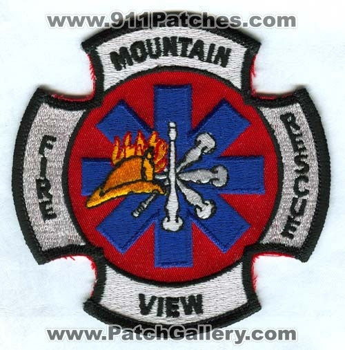 Mountain View Fire Rescue Department Patch Colorado CO