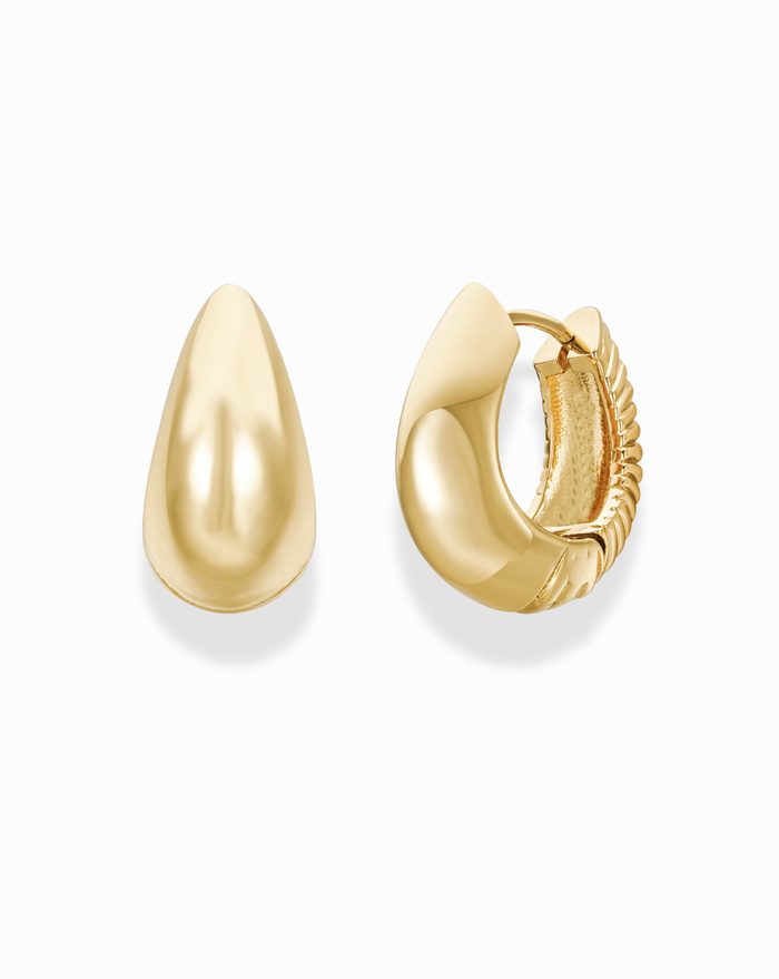 Murphy Hoops - Mod + Jo - Jewelry built to last, advanced plating technology