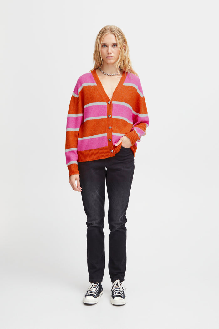 MUTI CARDIGAN (PERSIMMON ORANGE)