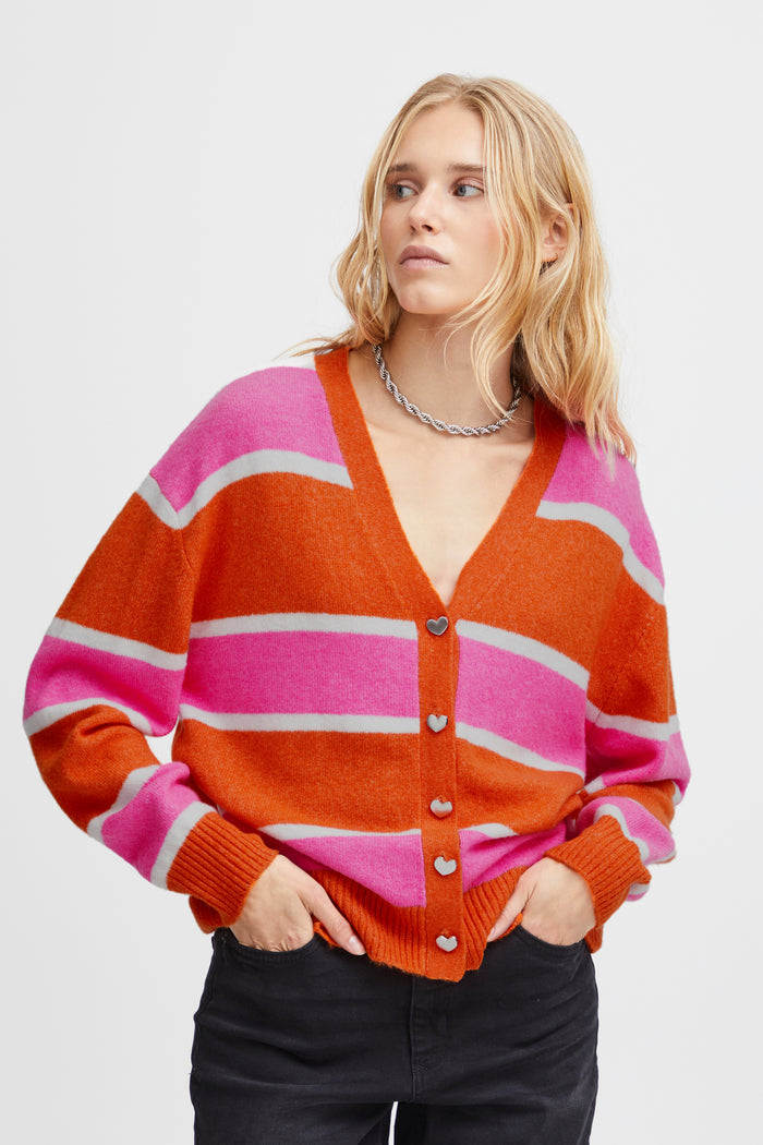 MUTI CARDIGAN (PERSIMMON ORANGE)