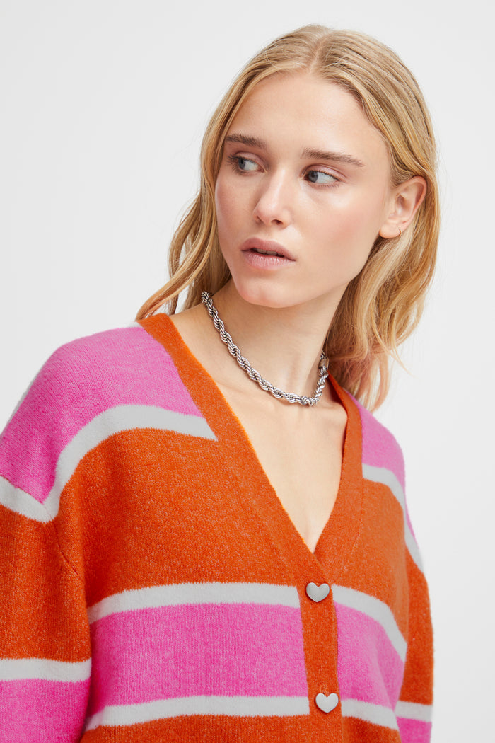 MUTI CARDIGAN (PERSIMMON ORANGE)