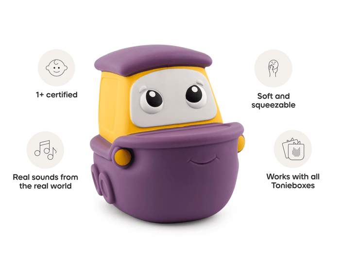 My First Tonies: Transportation Set - Airplane, Ship and Train (3-Pack) - Wee Bee Baby Boutique