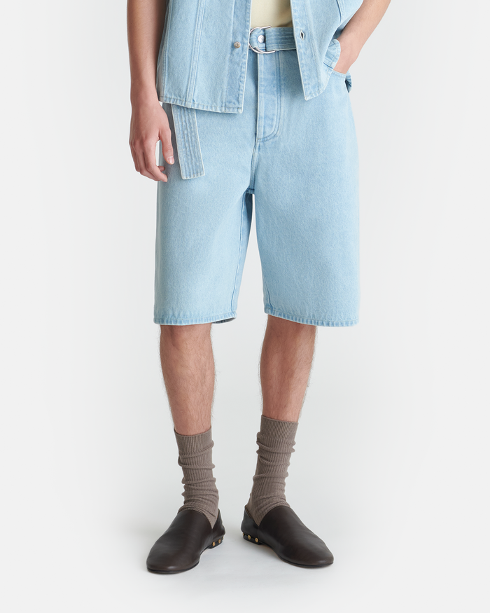 Mydal - Denim bermuda shorts - Eco Bleach