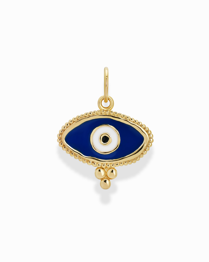 Myra Evil Eye Charm - Mod + Jo - Jewelry built to last, advanced plating technology