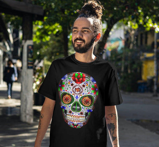 NA Sugar Skull dtg Tee