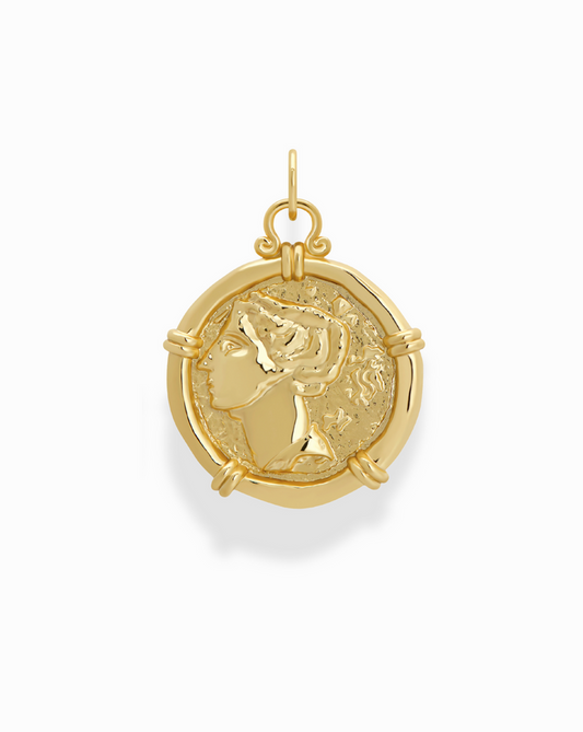 Naomi Ancient Coin Charm