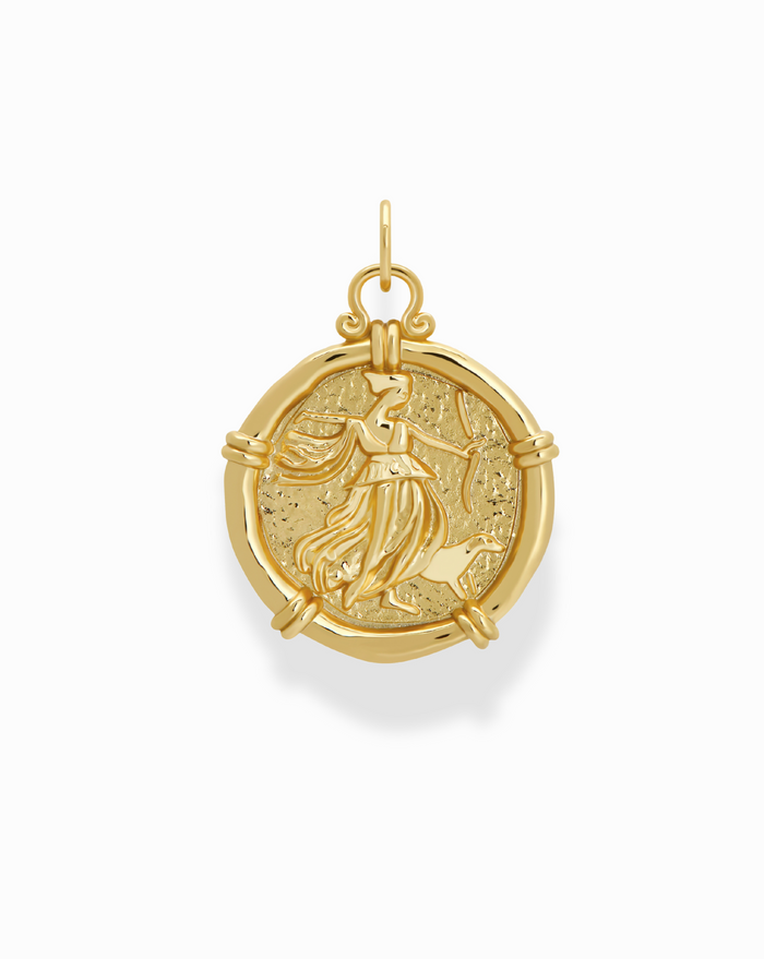 Naomi Ancient Coin Charm