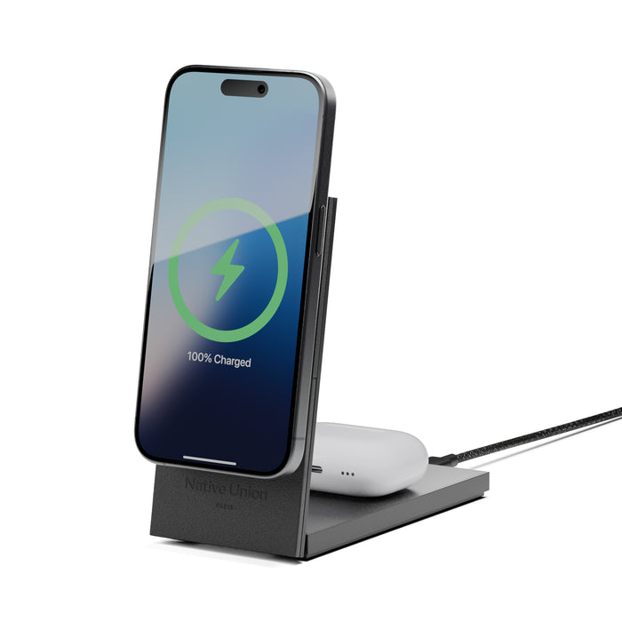 Native Union Rise 2-IN-1 Qi2 Wireless Charger