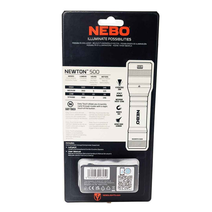 Nebo Newton 500 Lumen Waterproof LED Torch