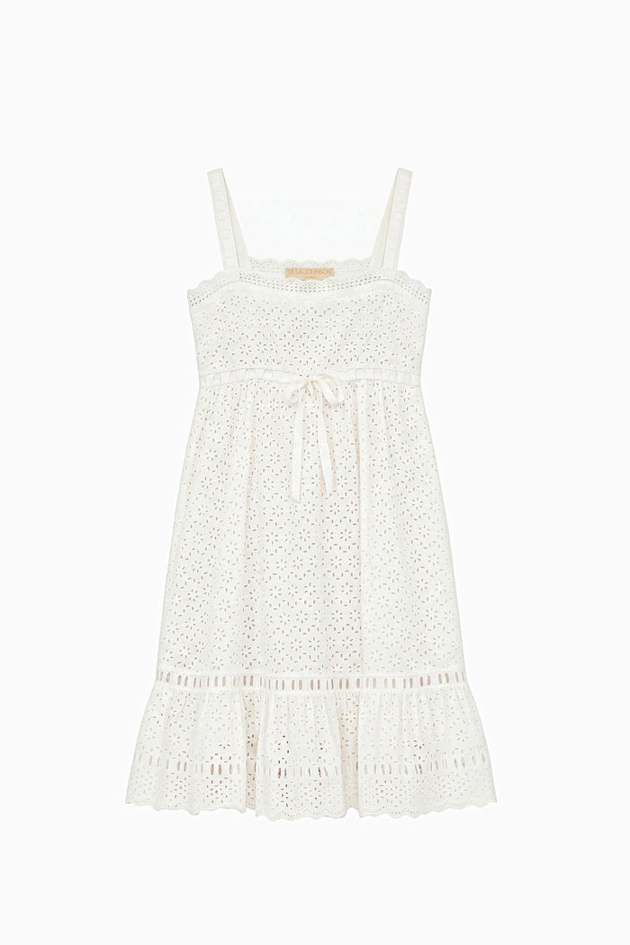Nerelle Cotton Mini Dress - Pristine