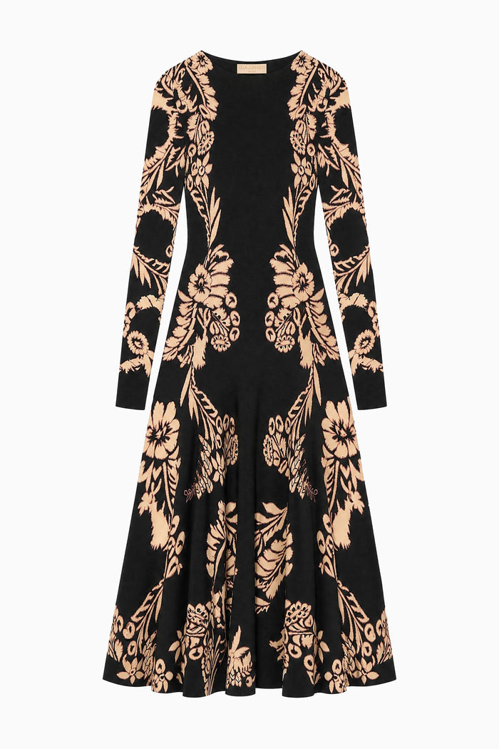 Nerissa Jacquard Dress - Vesper