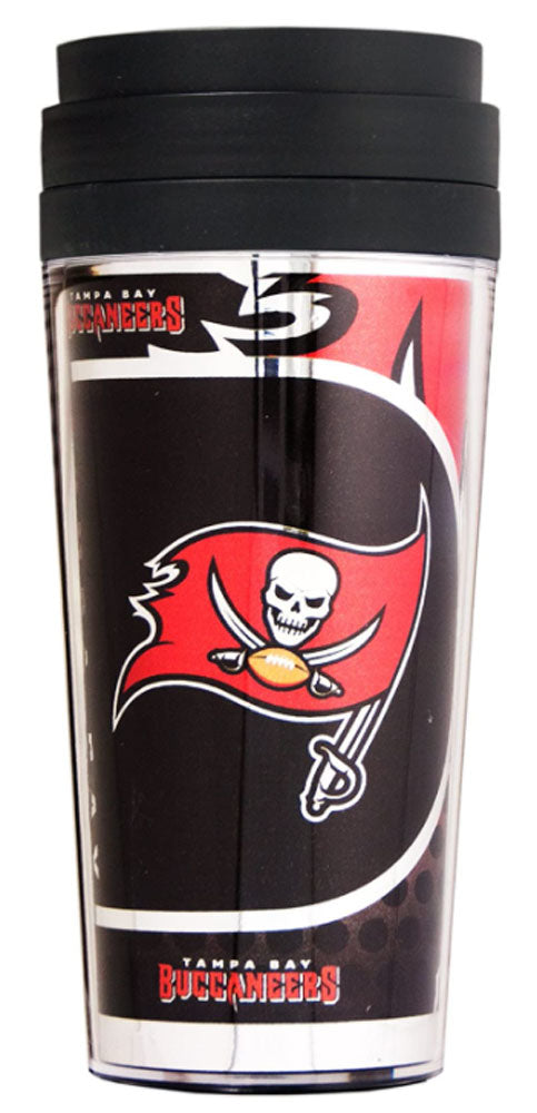 NFL Acrylic Travel Tumbler with Metallic Graphics
