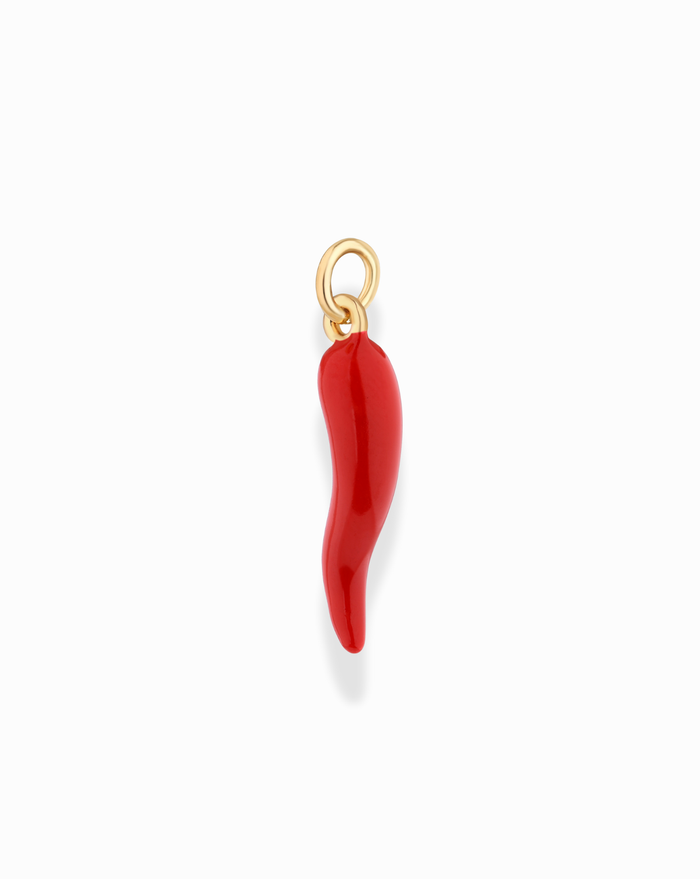 Nico Italian Horn Charm - Mod + Jo - Jewelry built to last, advanced plating technology
