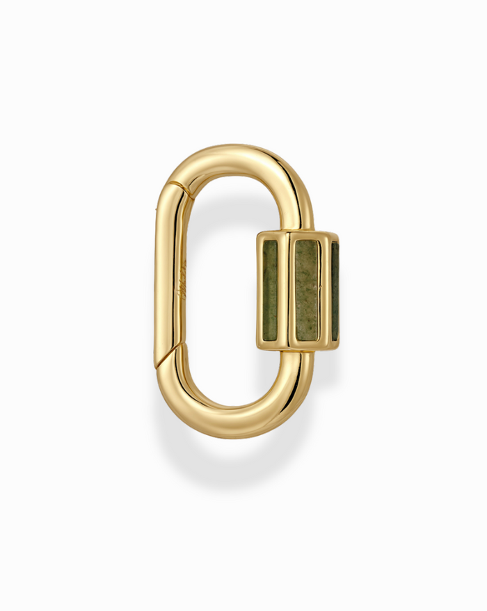 Nora Lock Carabiner - Mod + Jo - Jewelry built to last, advanced plating technology