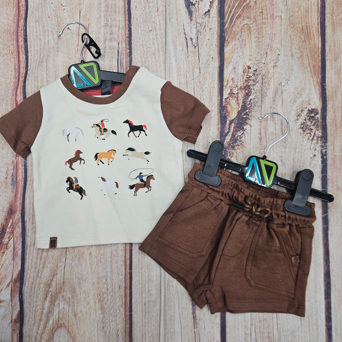 NORUK 2 PIECE HORSE SET S2653-07