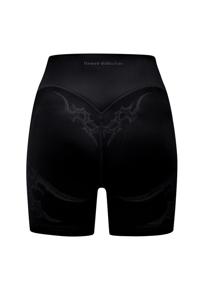 Nth ACTIVE CYBER SHORTS BLACK