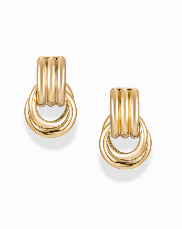 Olsen Convertible Hoops - Mod + Jo - Jewelry built to last, advanced plating technology