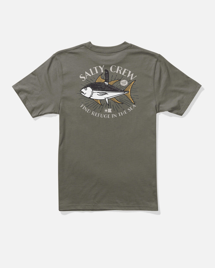 Omakase  Ss Tee Kids - Dusty Olive