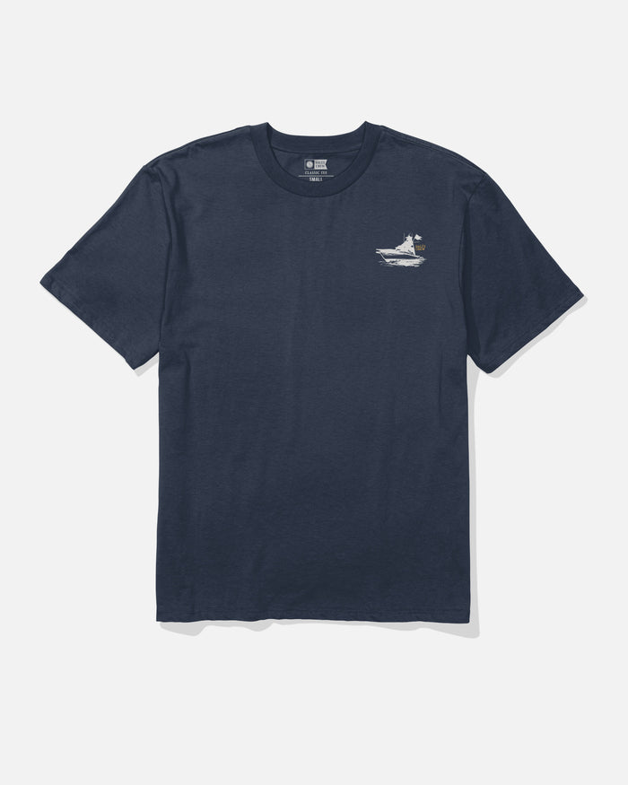 On Board S/S Tee - Navy