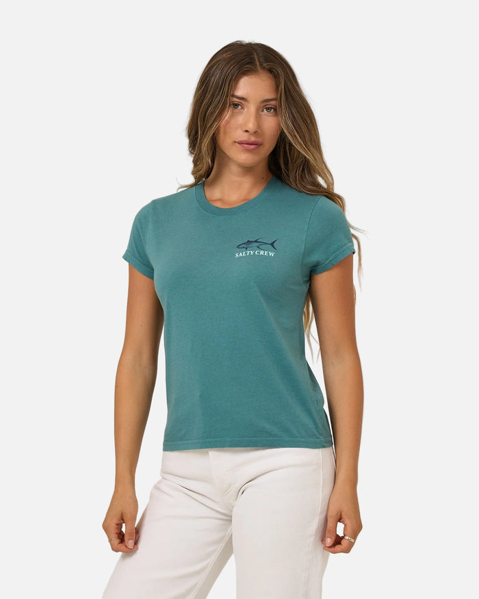 Overlay Modern Tee - Teal