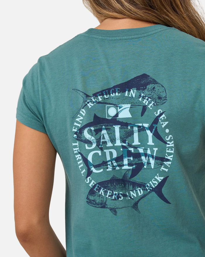 Overlay Modern Tee - Teal