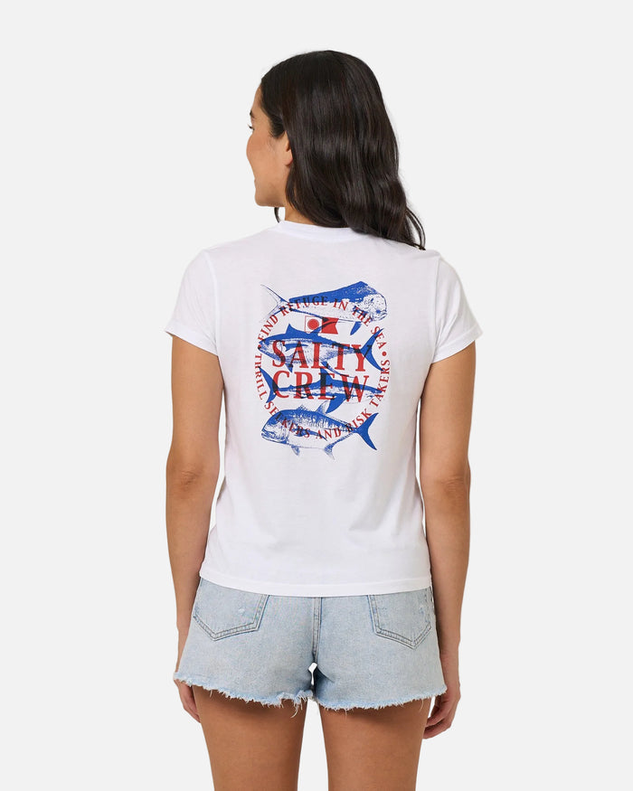 Overlay Modern Tee - White