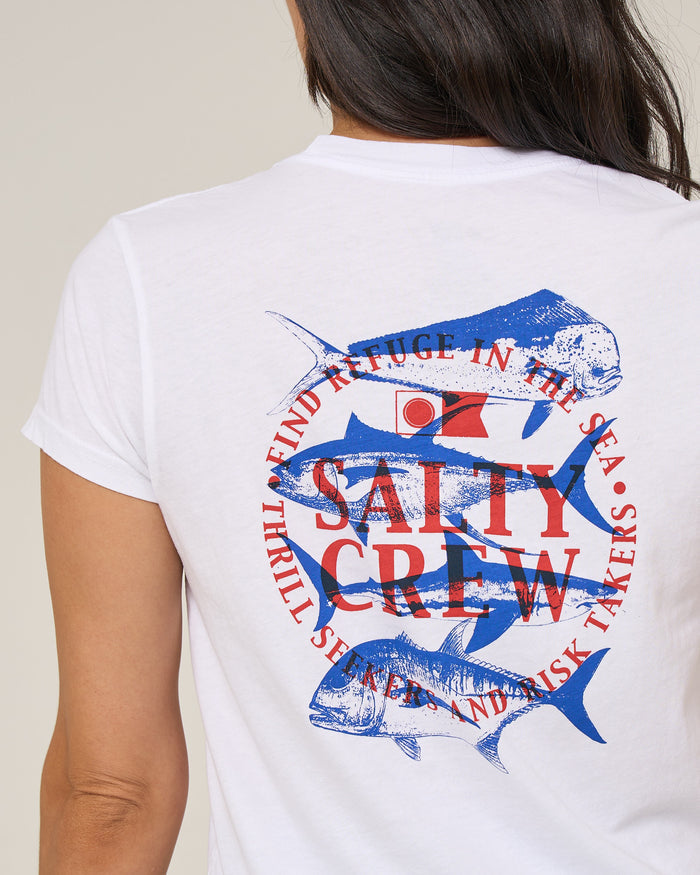 Overlay Modern Tee - White