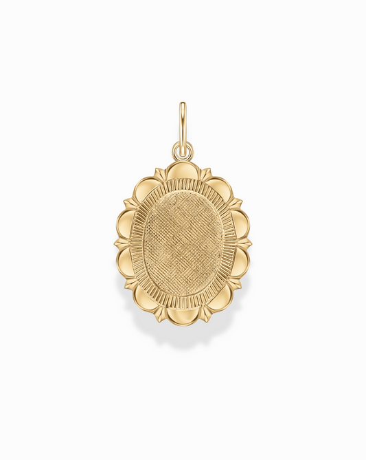 Padma Engravable Charm - Mod + Jo - Jewelry built to last, advanced plating technology