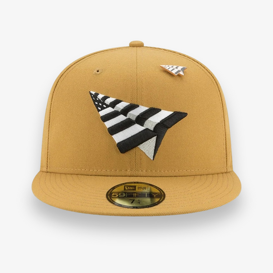 Paper Planes Crown Fitted Panama Tan - Clique Apparel