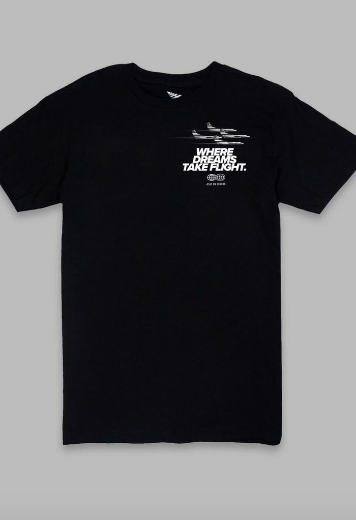 PAPER PLANE TEE- DRAM VALLEY OVERSIZED - Clique Apparel