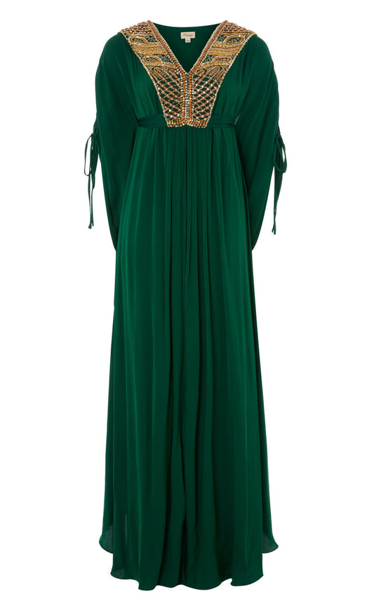 Parisa Gown - Emerald