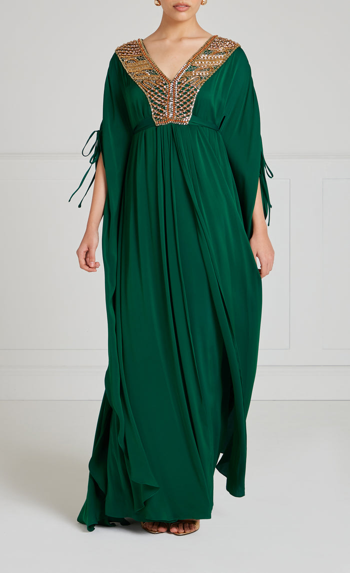 Parisa Gown - Emerald